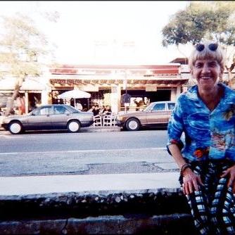 Helga an der Avenue Hassan II.